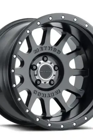 Markdown Method Race Wheels | MR605 NV | MATTE BLACK | 20x12 | -52 Offset | 4.5 Backspacing | 5x5 | MR60521250552N