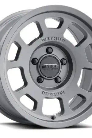 Method Race Wheels | MR705 | TITANIUM | 17x8.5 | 0 Offset | 4.75 Backspacing | 6x5.5 (6x139.7) - Bronco GEN6 | MR70578560800 Top Rated