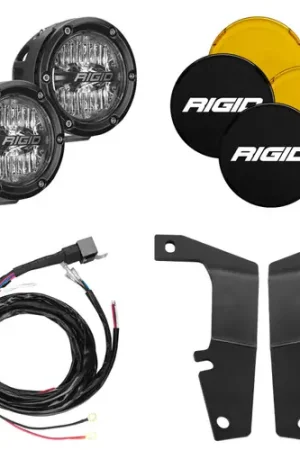 Rigid Industries 10-20 Toyota 4Runner A-Pillar Light Kit (Incl. 4In 360-Series Drive) - 46704 Place Order