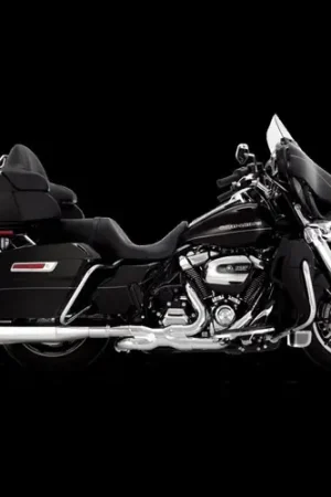Vance and Hines Harley Davidson Monster V Slip-Ons - Black Luxury