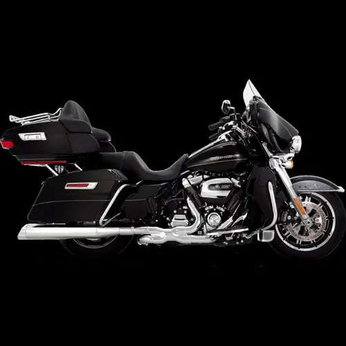 Vance and Hines Harley Davidson Monster V Slip-Ons - Black Luxury