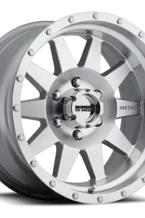 Warranty Included Method Race Wheels | MR301 The Standard | MACHINED / CLEAR COAT | 15x7 | -6 Offset | 3.75 Backspacing | 5x4.5 | MR30157012306N