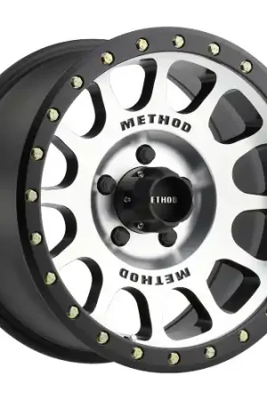 Luxury Method Race Wheels | MR305 NV | MACHINED / BLACK STREET LOC | 17x8.5 | 0 Offset | 4.75 Backspacing | 8x170 | MR30578587300