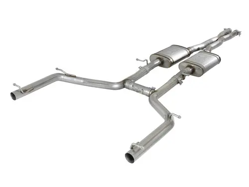 aFe MACH Force-Xp 2-1/2in 304 SS Cat-Back Exhaust 15-19 Dodge Challenger V6-3.6L - Raw Tip - 49-32067 Best Choice