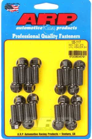 ARP Big Block Chevy Hex Header Bolt Kit - 0.875 inch UHL Header Bolts for High-Performance Engines Bargain