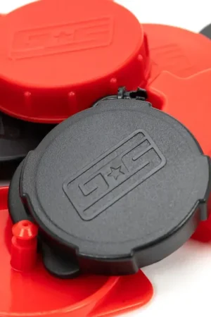 Brand New Grimmspeed Engine Bay Reservoir Cap Set (WRX 02-21/STI) - Black