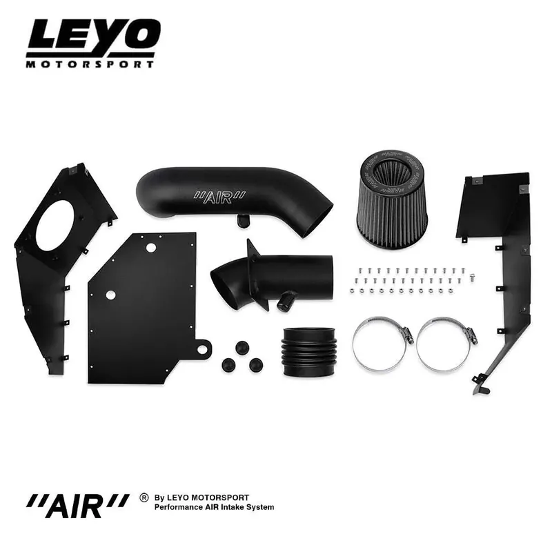 Money Back Guarantee Leyo Motorsport 4" Piping Cold Air Intake System (RS3 Pre-Facelift 8V 15-17)