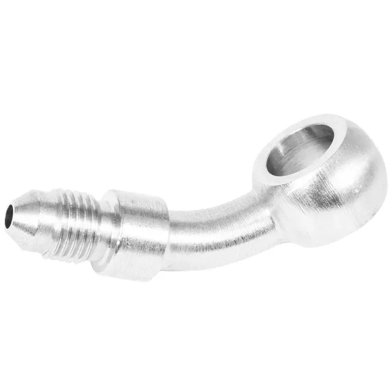 Big Sale Proflow Chrome 45 Degree Banjo Brake Hose End 11.2mm 7/16'' To -03AN Male