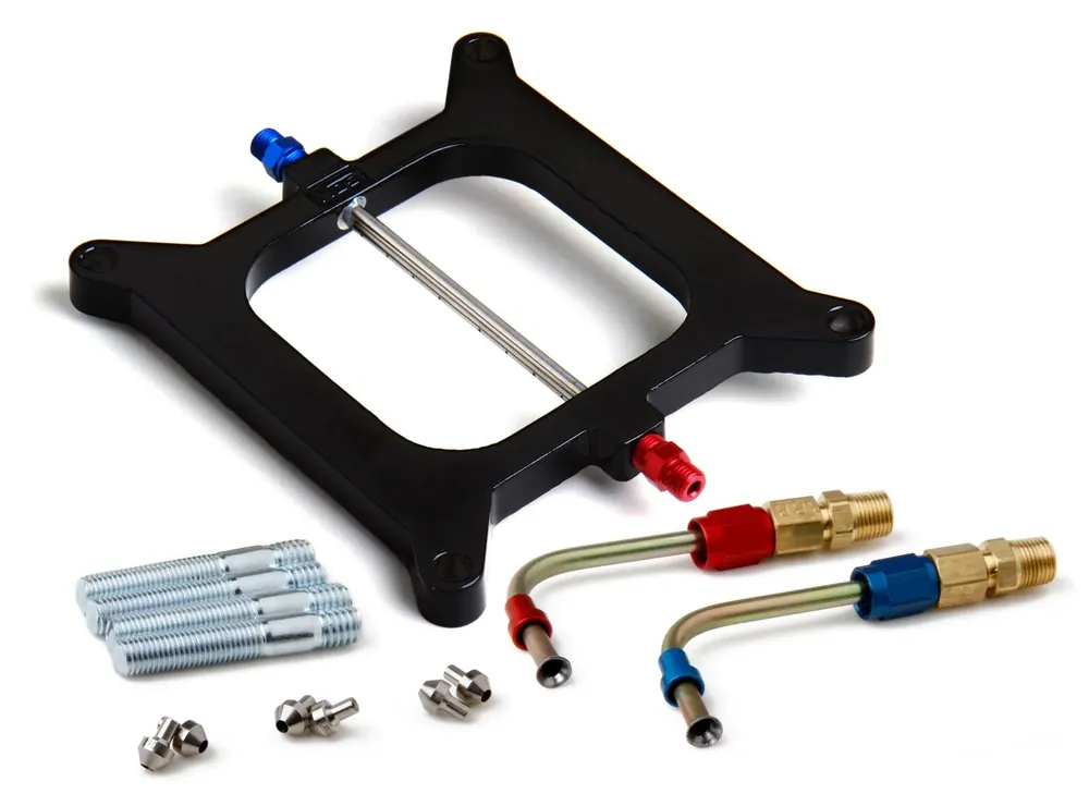 No Minimum Order NOS Super Powershot Injector Plate Super Powershot Injector Plate w/Jets & Plumbing, Holley Square Bore, V8