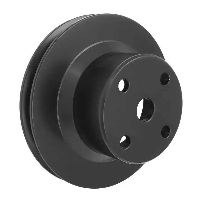 Proflow Water Pump Pulley V-Belt 1-Groove Aluminium For Holden V8 308 VK-On Black Motor - Black Direct From Manufacturer