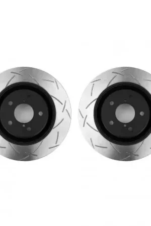 Disc Brakes Australia Clubspec 4000 2x T3 Slotted Front Rotors (WRX/STi 99-07/09-14/FXT 03-13/LGT/BRZ/86 GTS) No Minimum Order