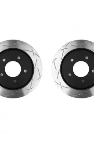 Disc Brakes Australia Clubspec 4000 2x T3 Slotted Rear Rotors (Mitsubishi EVO V-IX 98-08) Luxury