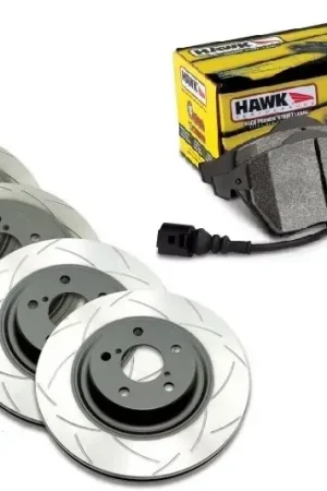 CMA DBA T2/Hawk Performance Brembo Brake Bundle (STi/BRZ/86) Price Drop