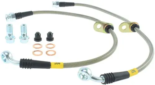 StopTech StopTech 94-01 Integra / 99-00 Civic Si w/Rear Disc Brakes Rear SS Brake Lines Super Sale
