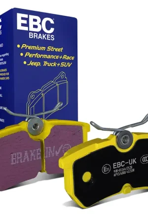 Clearance EBC EBC 13+ Ford Fiesta 1.6 Turbo ST Yellowstuff Rear Brake Pads