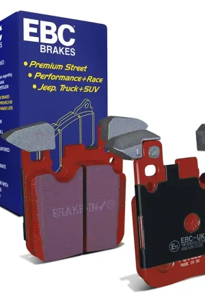 Buy Today EBC EBC 14+ BMW M3 3.0 Twin Turbo (F80) Redstuff Rear Brake Pads