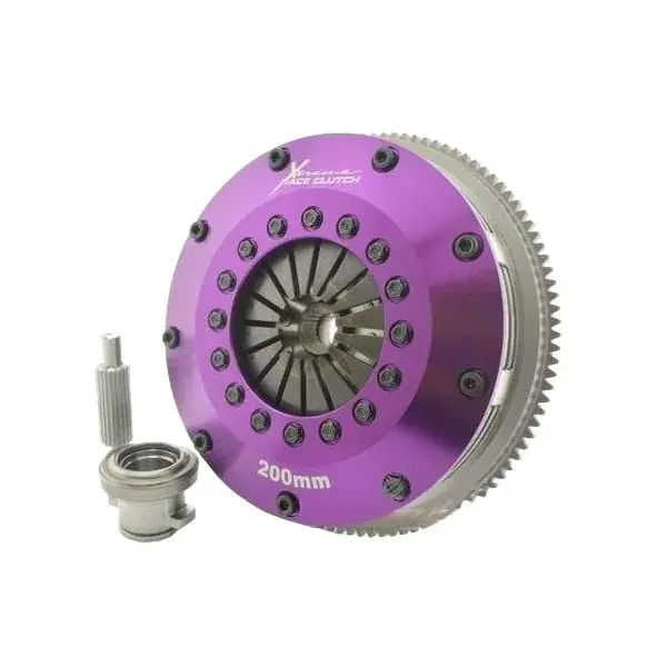 Warranty Included Xtreme Clutch 200mm Rigid Solid Ceramic Twin Plate Clutch Kit (KIT MSP NISSAN SR20 5spd inc F/W)