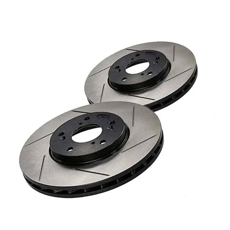 Disc Brakes Australia DBA DBA2237S Street Series T2 Slotted Brake Disc Rotor Pair 302mm Viral