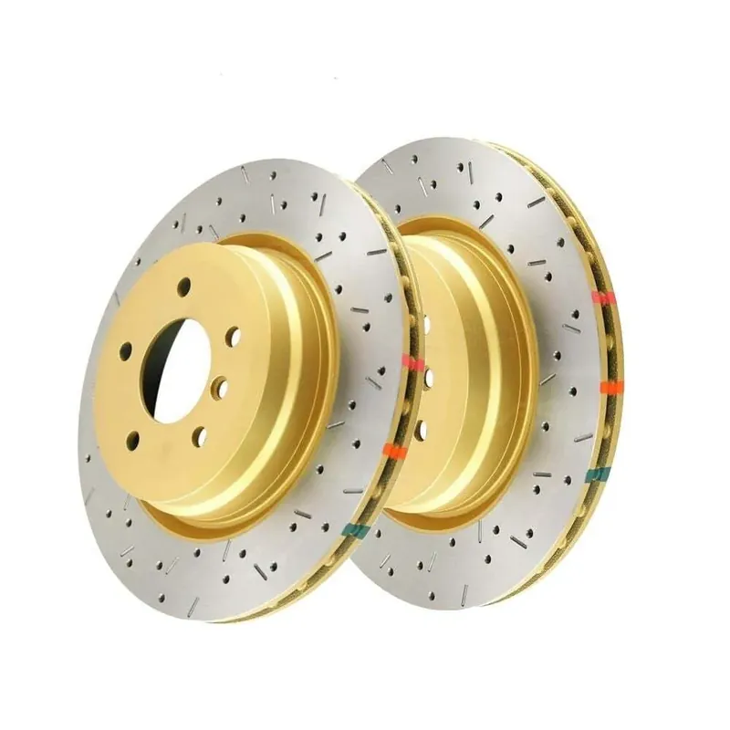 Disc Brakes Australia DBA DBA42859XS 4000 Series Cross-Drilled & Slotted Brake Disc Rotor Pair 336mm Exclusive