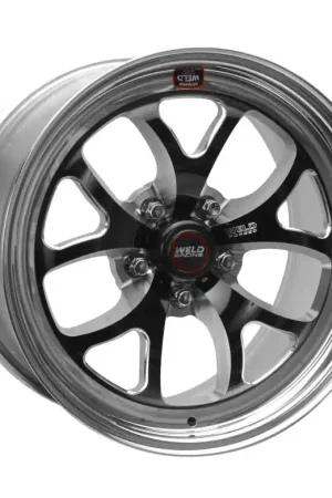 Weld S76 17x5 / 5x4.75 BP / 2.2in. BS Black Wheel (High Pad) - Non-Beadlock | Graveyard Performance Must Have