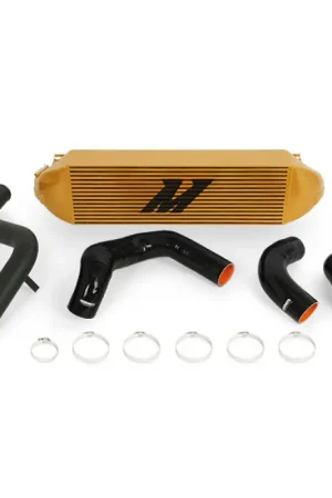 Mishimoto 2013+ Ford Focus ST Gold Intercooler w/ Black Pipes | Graveyard Performance Don’t Miss Out