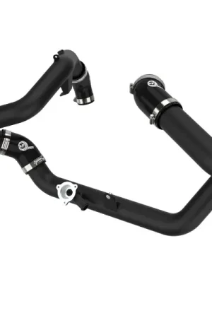 aFe 20-23 Ford Explorer ST V6 3.0L (tt) BladeRunner Aluminum Hot and Cold Charge Pipe Kit - Black | Graveyard Performance Professional Grade